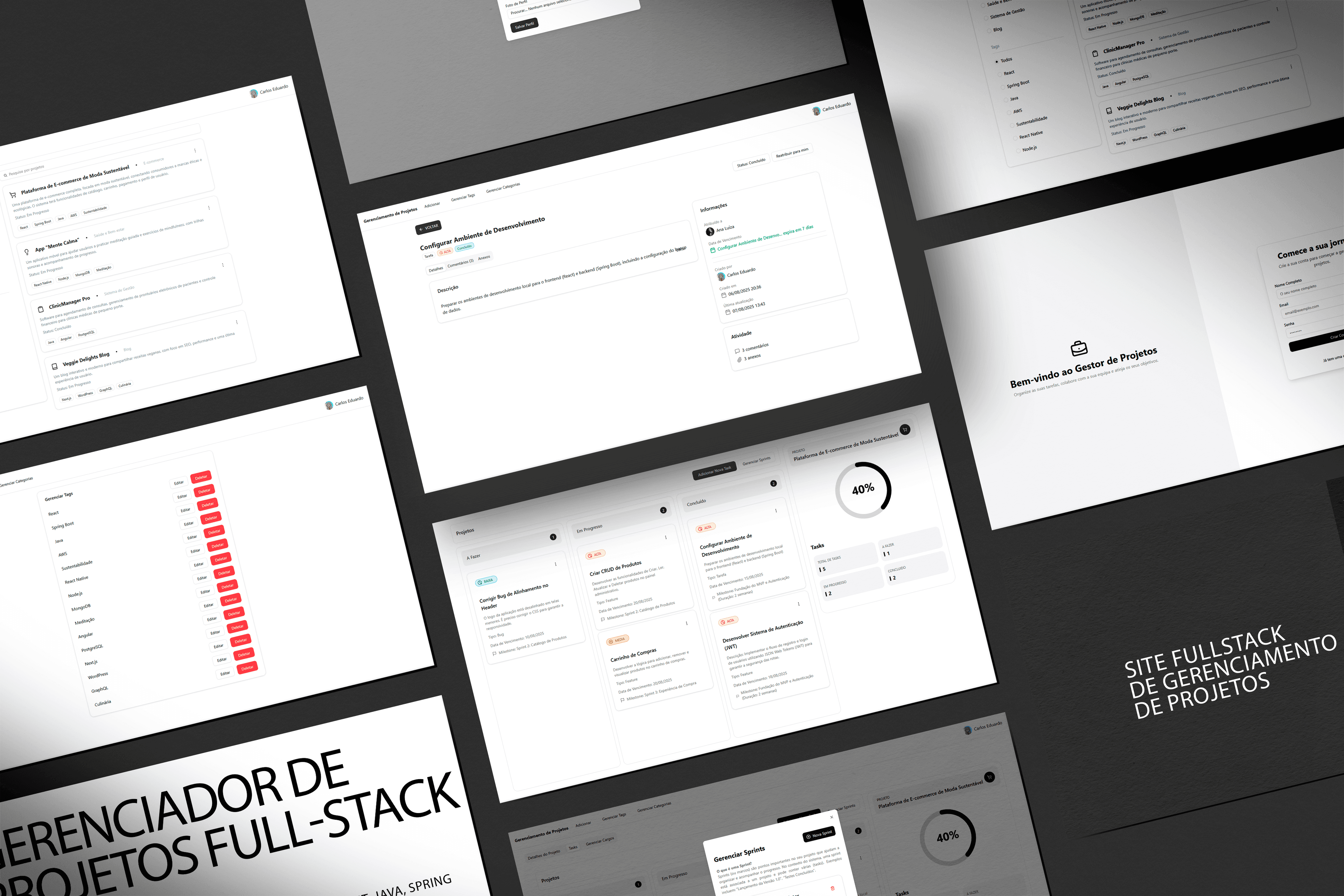 Sistema de Gestão de Projetos