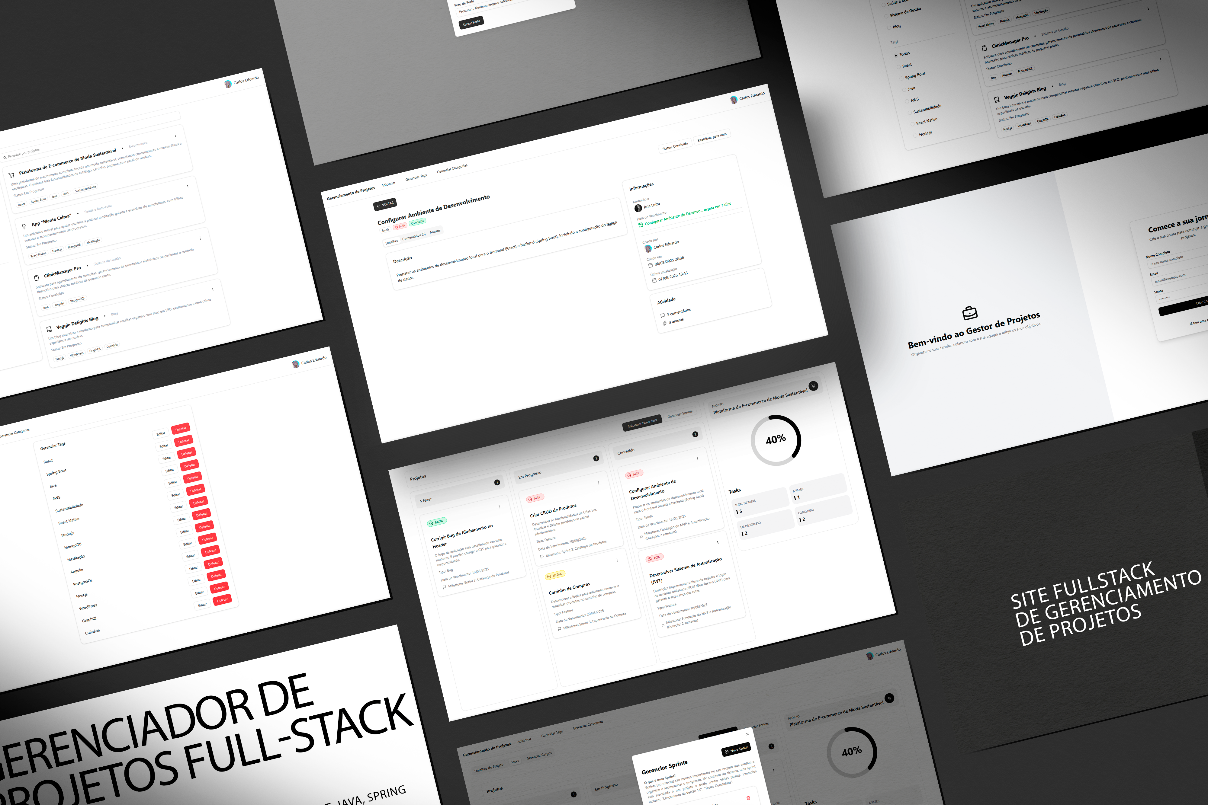 Sistema de Gestão de Projetos